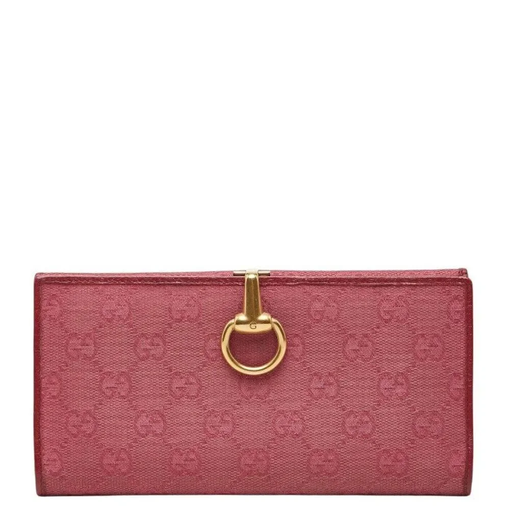 Gucci GG Canvas Long Wallet 101602